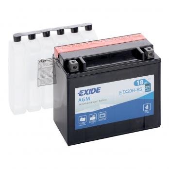 Аккумулятор EXIDE ETX20HL-BS 18(Ач)