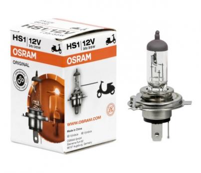 Лампа HS1 12В 35/35w OSRAM (мото)
