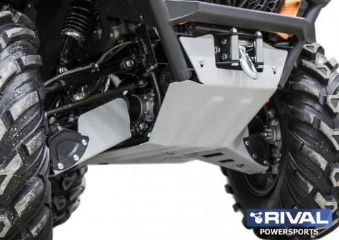 Комплект AL защиты днища CF Moto Cforce 600 (2020-) + комплект крепежа