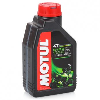 Моторное масло MOTUL 5100 4T SAE 10w-40 объём 1 литр.