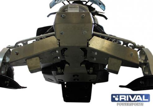 Комплект защиты днища Yamaha Phazer MT — X (2 части)(2012-)+ крепеж